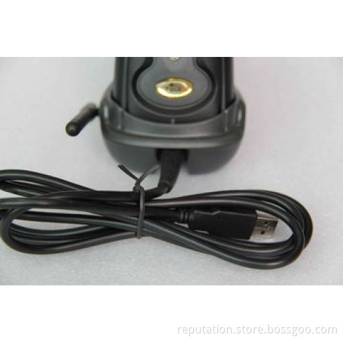 Wireless Charge Station Barcode Scanner, Single Line Scanning Pattern, 650nm Wavelength